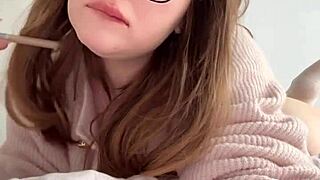 cum now, young french teacher's secret facetime makes you explode