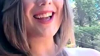 I'm Aurora Wolfe your new busty smoking pornstar debut