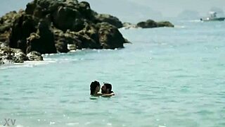 regina blandón flashes her perky tits in bikini like a village girlfriend