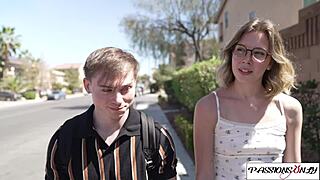 Jock Slams Skinny Nerd Pussy in Intense Summer Hookup Frenzy