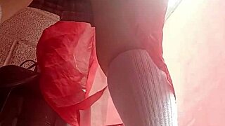WOW! Tennis Student's Skirt Hides Tremendous Upskirt Tease!