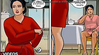 Velamma craves that monster cock in her final brunette submission
