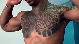 Slim Blonde Stretches in Yoga Then Pounded by Muscular Tattooed Stranger