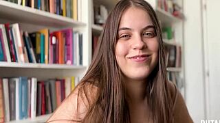 Chubby Spanish Laura Baby Fucked Hard In Library