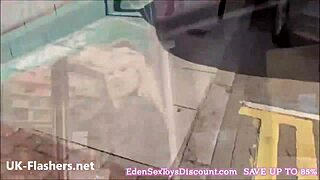 ever seen sexy blonde axa jays flashing publicly?