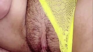 Hey, check my lingerie with pussy soaked in cum?