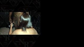 hotwife prostitute stretched by massive black cock in cuckold humiliation