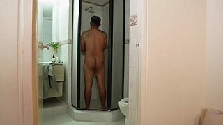 i share steamy shower with best friends husband sucking his delicious monster cock