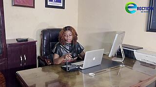 Office team resolves tension through productive collaboration