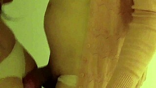 Hey check this woman in dress taking massive cock deep in ass with semen everywhere bizarrely wild!