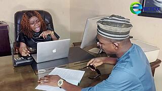 Office team resolves tension through productive collaboration