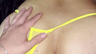 Hey, check my lingerie with pussy soaked in cum?