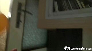 Sexy Blonde Fingers Shaved Pussy to Intense Orgasm