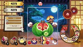 suika's wet pussy creampied by ninja in hentai game