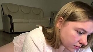 jucielussie's ahegao face shakes with her massive natural tits bouncing wildly