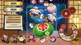 suika's wet pussy creampied by ninja in hentai game