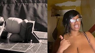 Hey shy girl, why hate my small cock with your huge tits?
