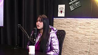 pamela sagaz teases in sheer red during swinger casting chat with tifany part 1