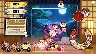 suika's wet pussy creampied by ninja in hentai game