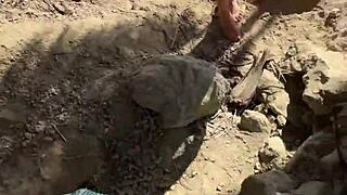 alexey panin and sugarnadya busty girlfriend debauched nudist beach romp