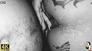 blonde lover sucks cock hard then takes creampie with loud orgasm