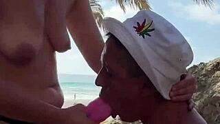 alexey panin and sugarnadya busty girlfriend debauched nudist beach romp