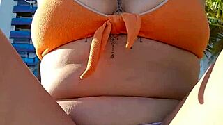 Shot this beach video for my lover while flashing solo by the waves