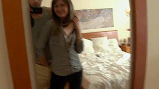 Naughty Shaved Russian Small Tits Chick Craves Intense Anal Hardcore Pounding