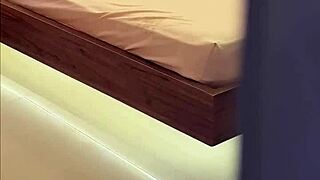 whoa caught that hot big ass curvy babe in her room drained her dry behind closed doors