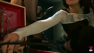 Fake tits lesbian toys her smoking hot friend's pussy in stockings heels intrigue