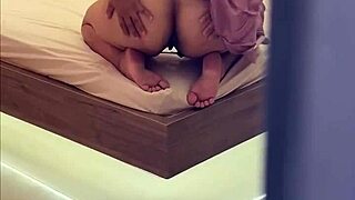 whoa caught that hot big ass curvy babe in her room drained her dry behind closed doors