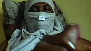 horny african strokes his juicy monster cock solo in bedroom