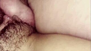 young tattooed student with saggy tits loses virginity in dorm room taboo play