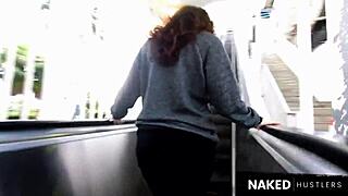 i wildly suck real black cock public brunette thrill