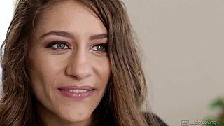 Abella Danger tricked into lesbian fingering by Rebel Lynn