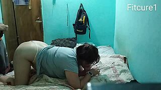 loving doggy style moments with my chubby latina girlfriend