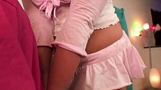 Tall Big Tit Teen's Juicy Pussy Stretches Around BBC In Frenzied Fuck