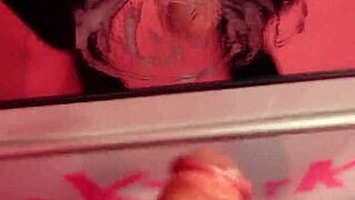 BBW Redhead Tranny Cums Three Times Hard in Closeup POV Anal Masturbation with Monster Cock