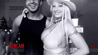 Ben Dover hosts 4th of July party with Sativa Rose Candy Manson