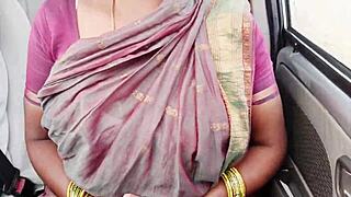 Big boobs house maid car sex telugu dirty talks