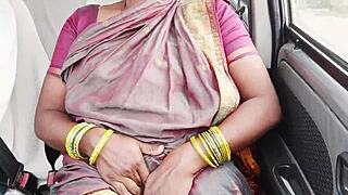 Big boobs house maid car sex telugu dirty talks