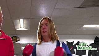 Beca Barbie Provocative Boxing Threesome