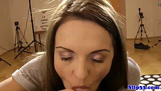 teen cocksucks and rides old man at home