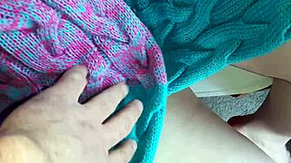 sexy mature woman plays with my cock