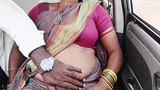 Big boobs house maid car sex telugu dirty talks