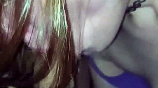 Wife sucks big cock after bath