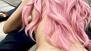 deepthroat and pussy fucked hard with spanking and socks