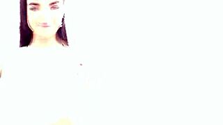 Lady Gang Drinks Piss As Brunette Slut In First Pee Scene
