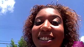 slim black girl takes hood bbc