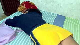 latina amateur gets rough sex and creampie at home